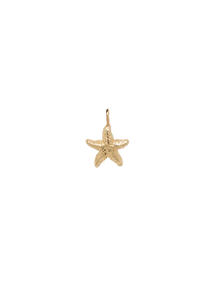 14K SINGLE STARFISH CHARM