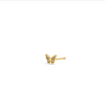 Load image into Gallery viewer, 14K ITTY BITTY BUTTERFLY STUD
