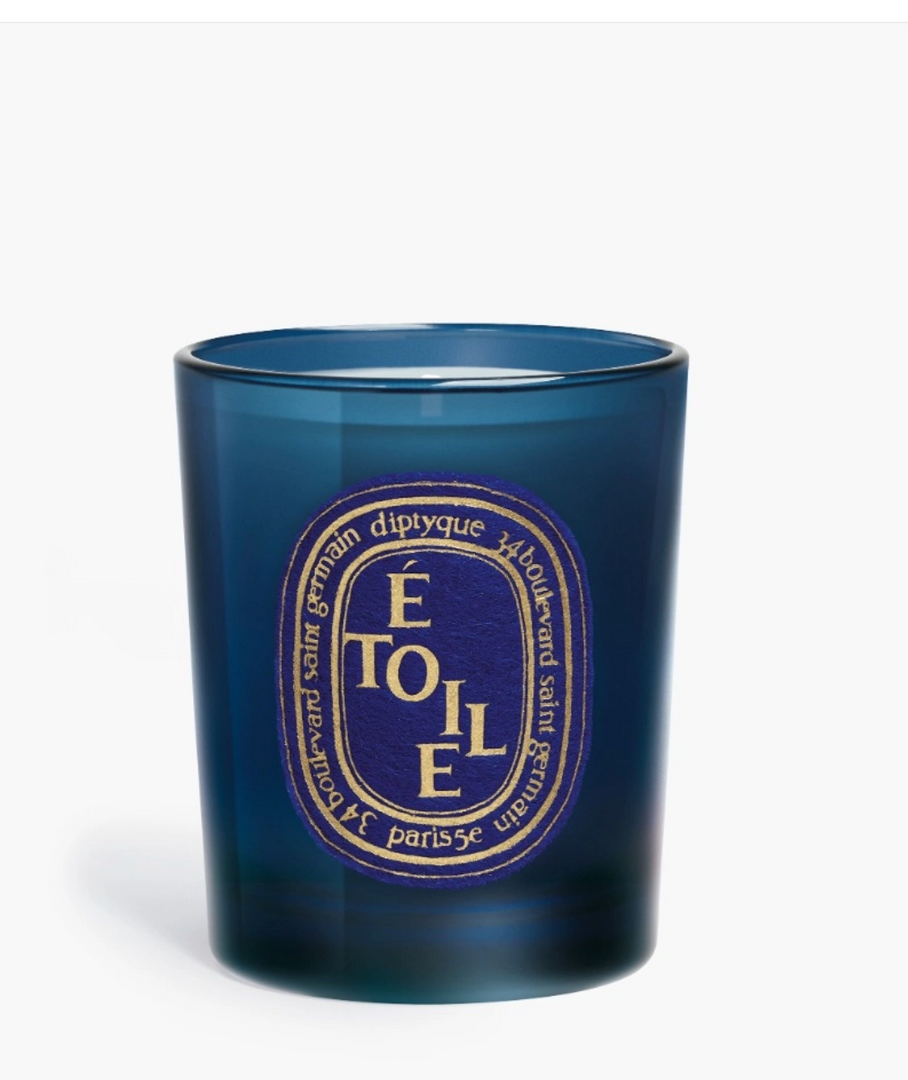 ÉTOILE (STAR) Classic candle with golden lid