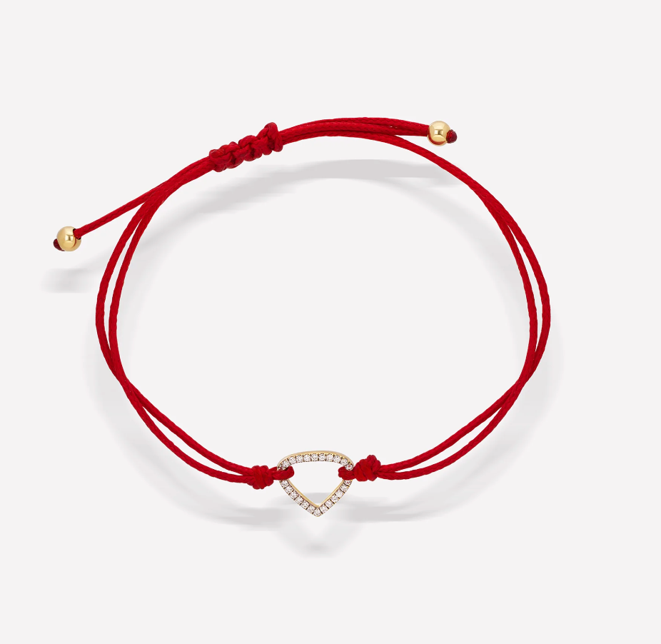 Trina Red Cord Bracelet