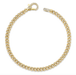 Load image into Gallery viewer, DIAMOND PAVE BABY LINK BRACELET
