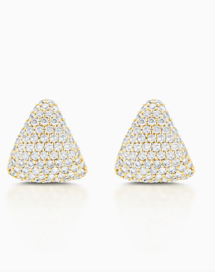 Diamond Earring Cup