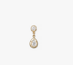 Load image into Gallery viewer, SOPHIA 1+1 DIAMOND TEARDROP DROP STUD
