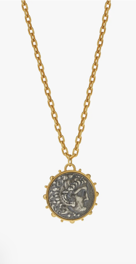 Hercules Coin Pendant Necklace