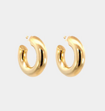 Load image into Gallery viewer, Monaco Hoops Medium Gold
