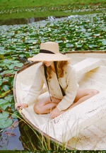 Load image into Gallery viewer, PALOMA SUN HAT - RAFFIA FRAY
