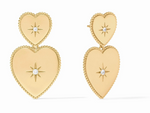 Load image into Gallery viewer, Heart Statement Earring
