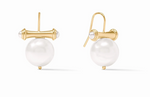 Load image into Gallery viewer, Bamboo Pearl Earring
