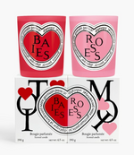 Load image into Gallery viewer, Baies (Berries) and Roses Duo Classic Candles (Valentine’s Day Edition)
