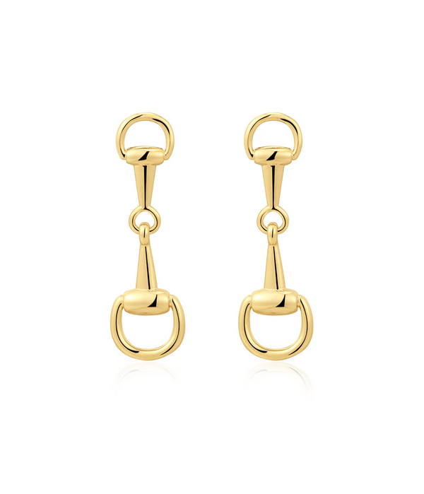 The Horsebit Stud Earrings