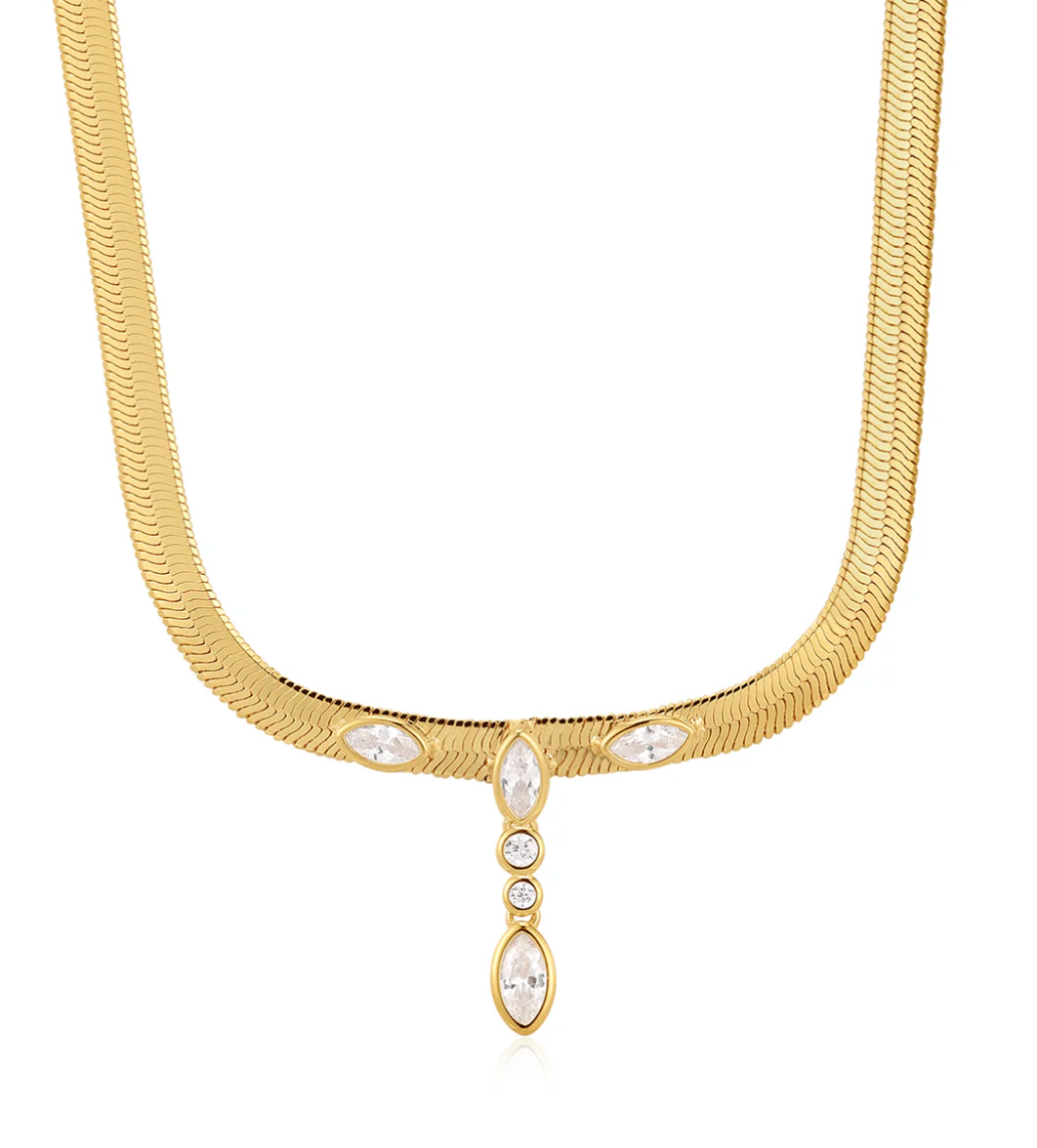 The Bianca Drop Necklace
