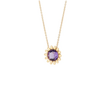 Load image into Gallery viewer, Poppy Pendant- Amethyst
