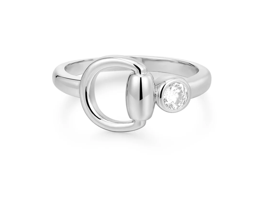 The Horsebit Stone Ring