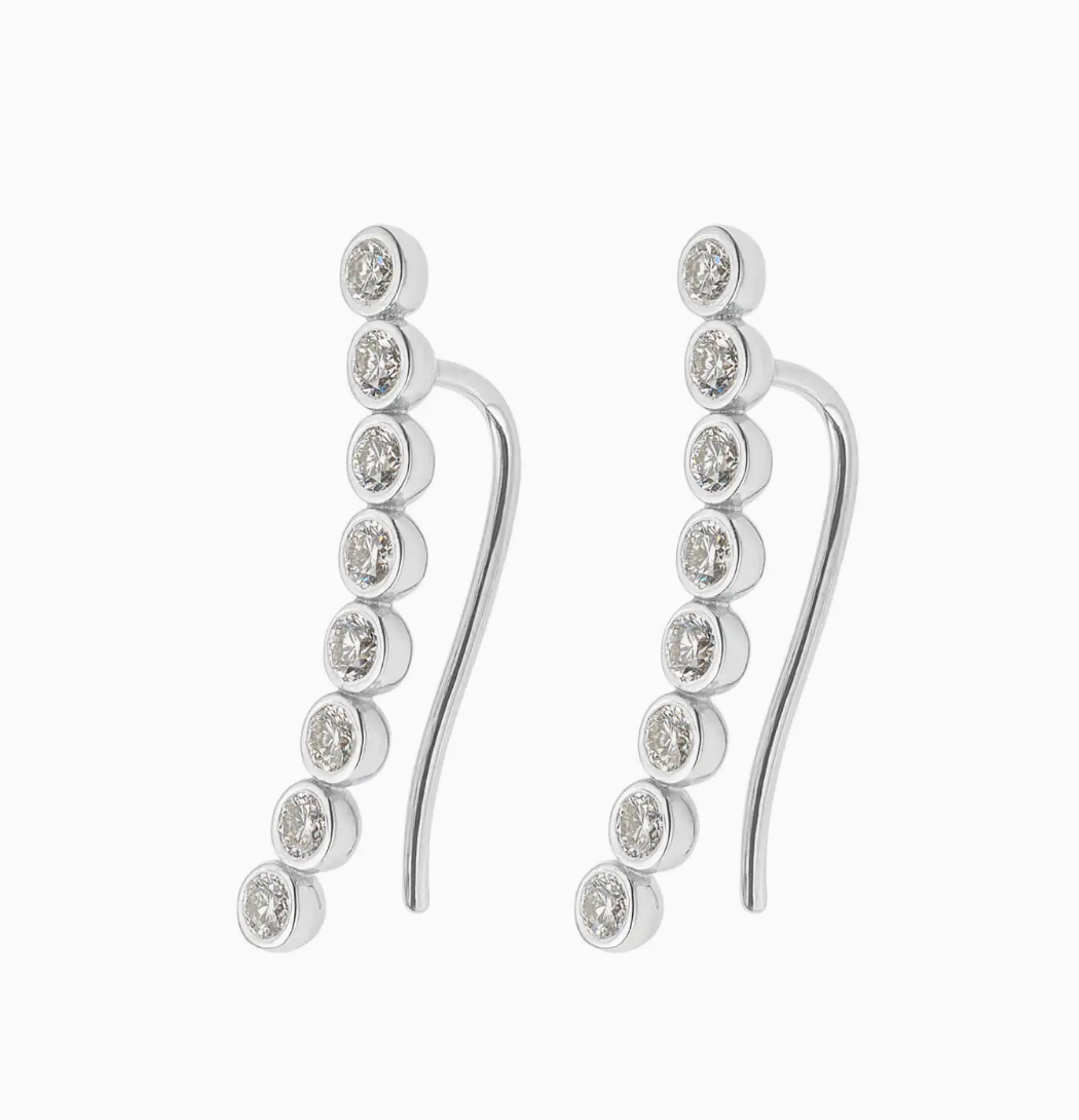 Diamond Arc earrings