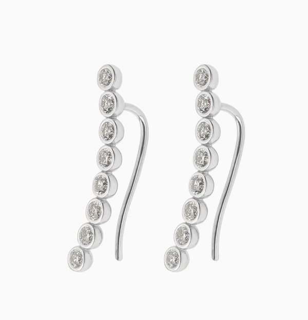 Diamond Arc earrings
