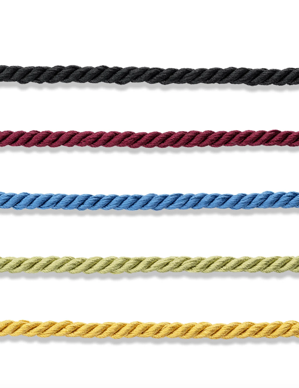 Satin Rope Cord Necklace