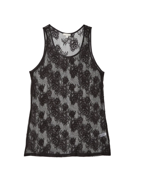 Unisex Bouquet Lace Tank
