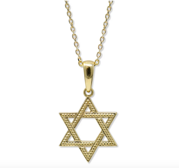 Dew Drop Star of David Charm