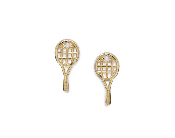 Love Letter Kelly Tennis Racket Studs
