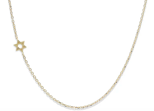 Love Letter Petite Star of David Necklace