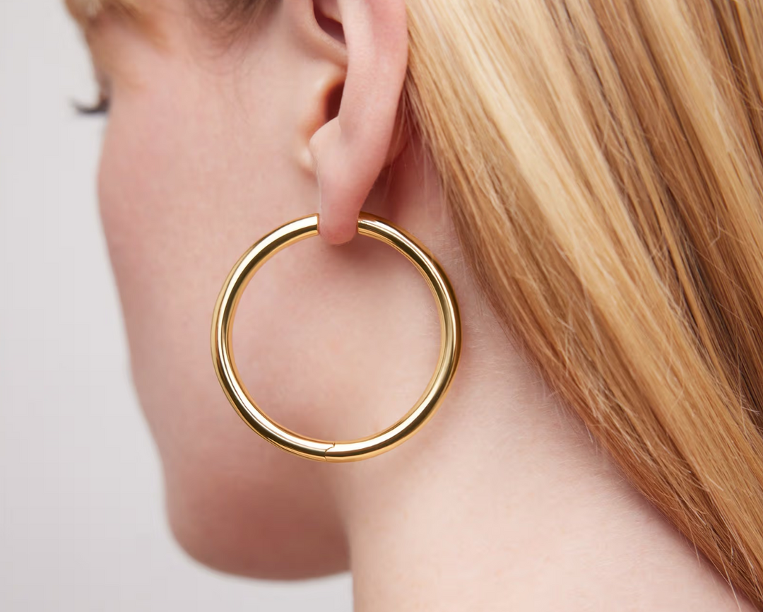 1.5”lily hinged baby hoops