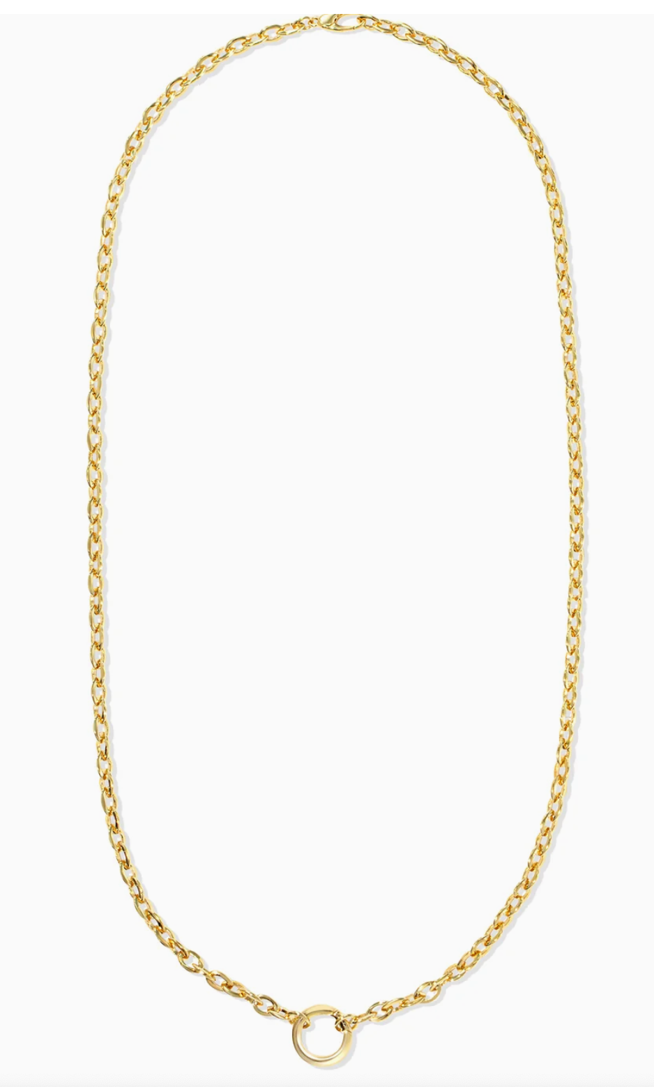Pantheon Link Charm Bail Necklace