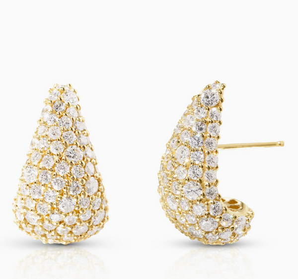Diamond Saber Earrings