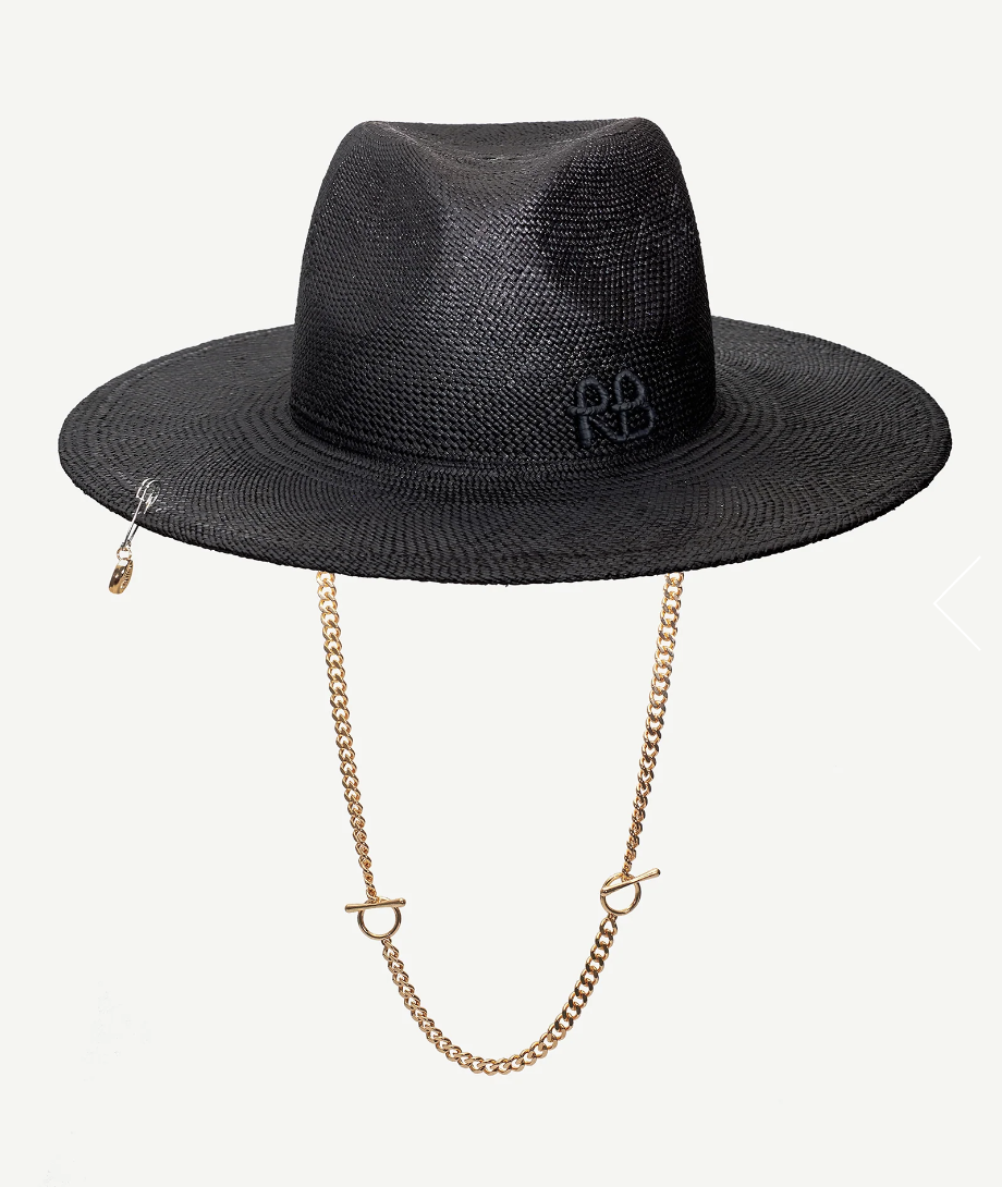 Pierced Fedora Hat