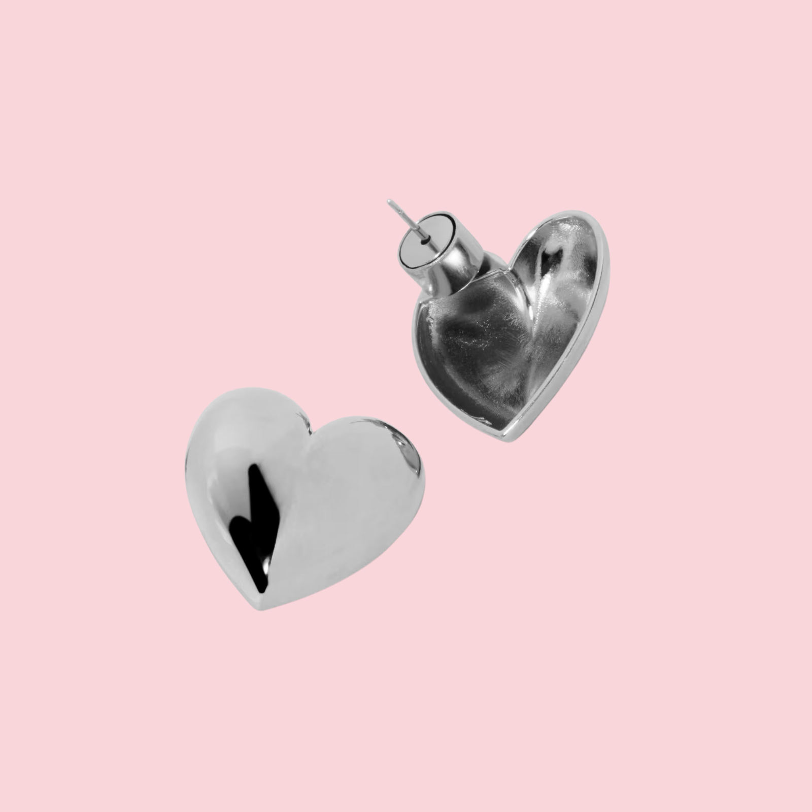 Puffy Heart Earrings small