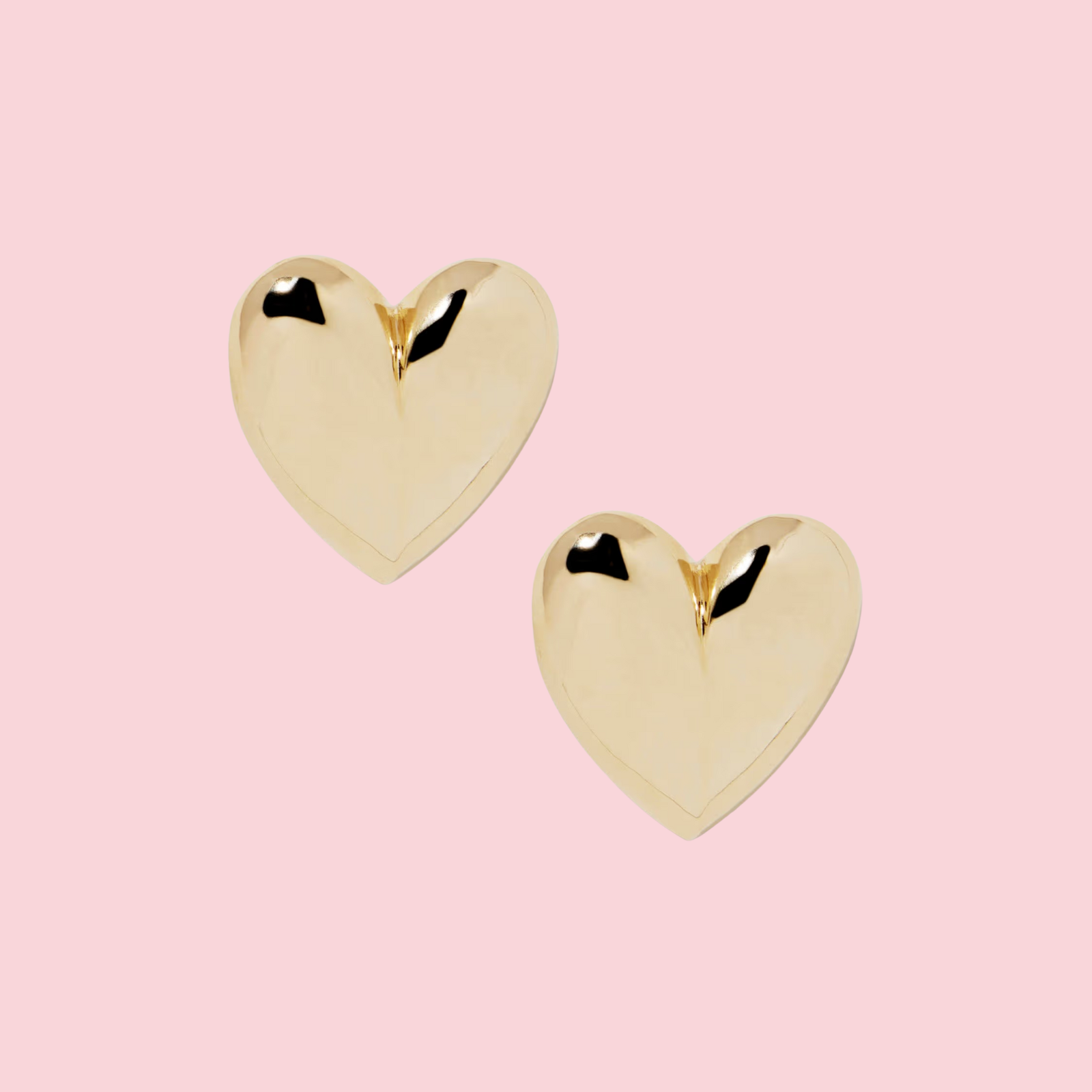 Puffy Heart Earrings small