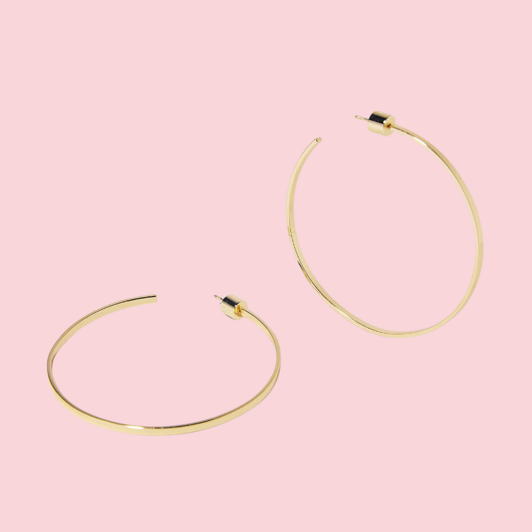 2” flat thread hoops