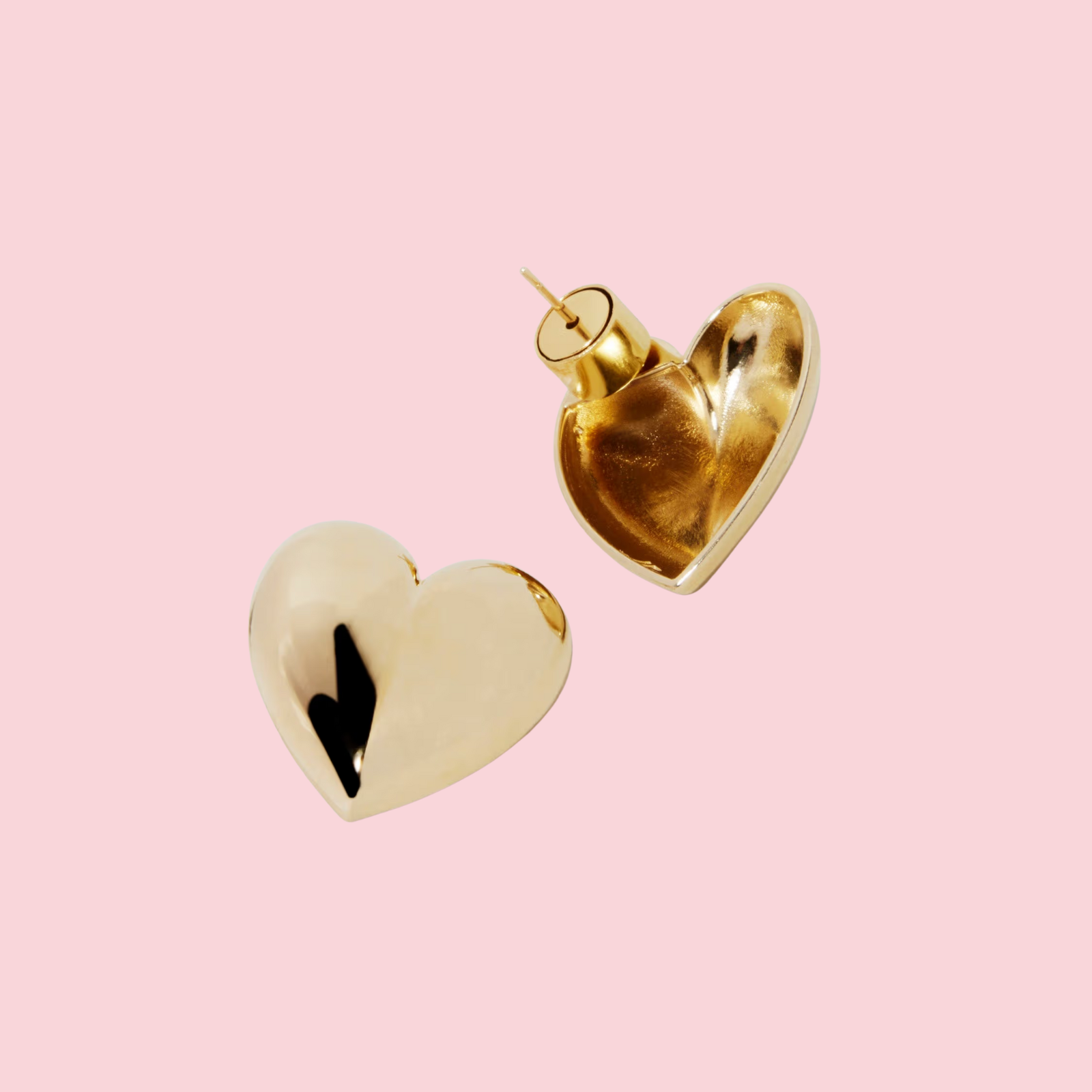 Puffy Heart Earrings small