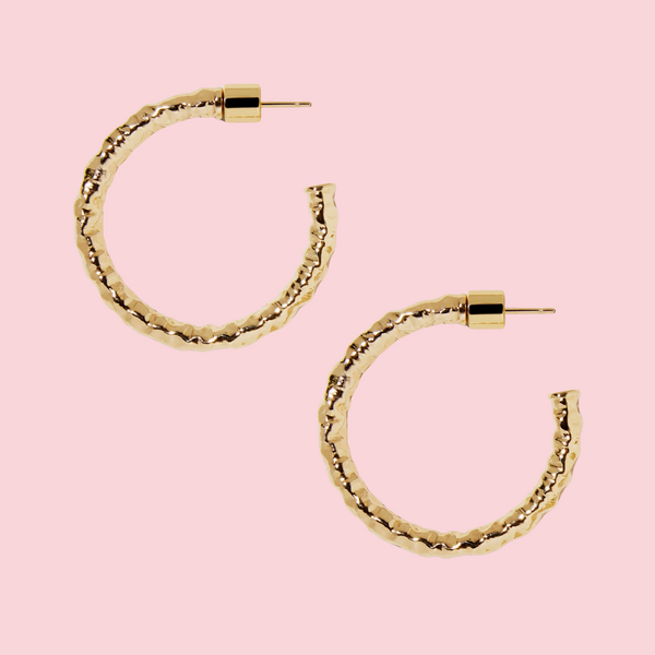 1” Hailey mini hoops