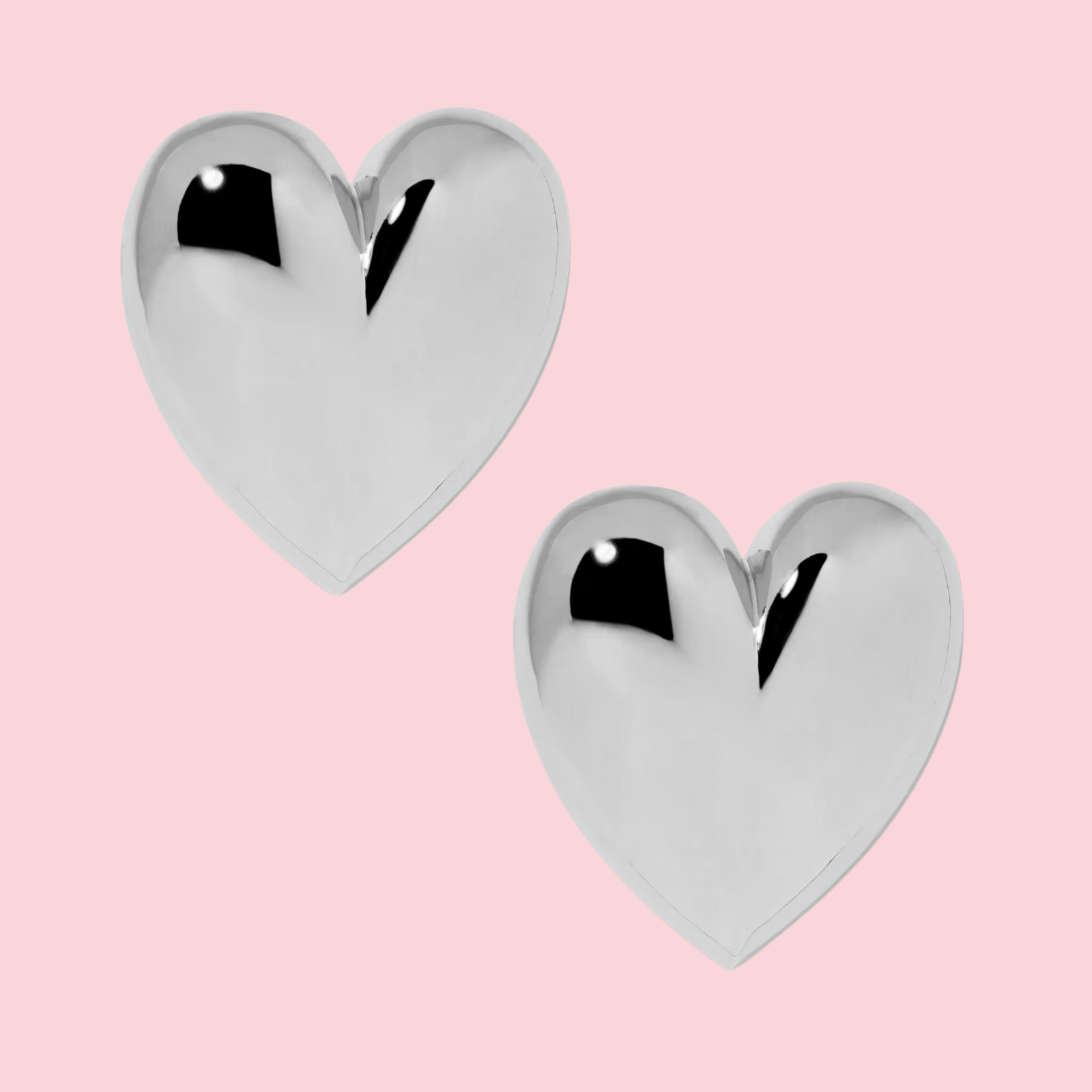 Puffy Heart Earrings