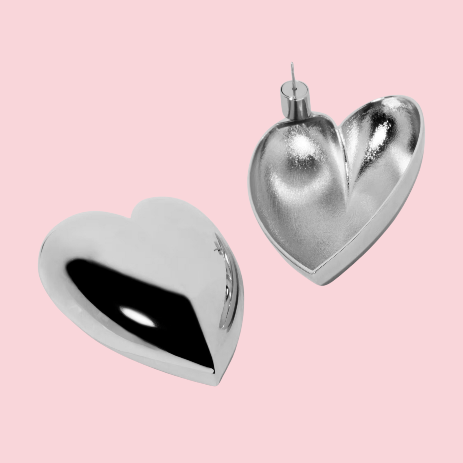 Puffy Heart Earrings