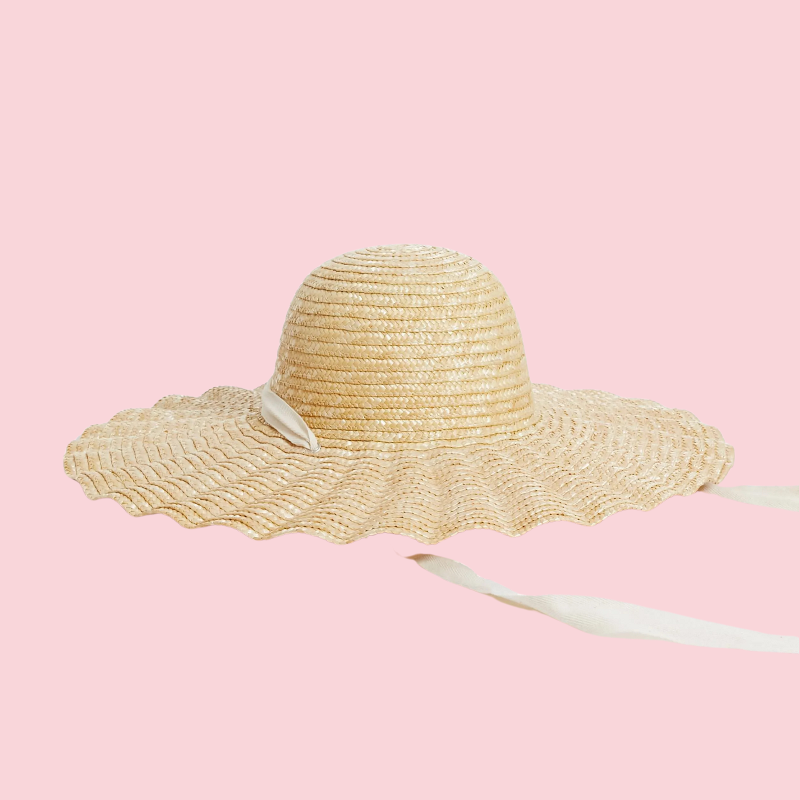 SCALLOPED DOLCE HAT