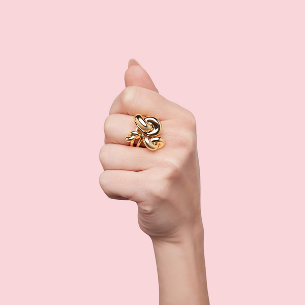 Knot ring set
