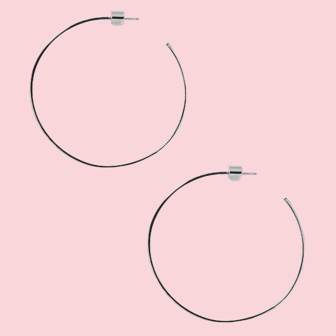2” flat thread hoops