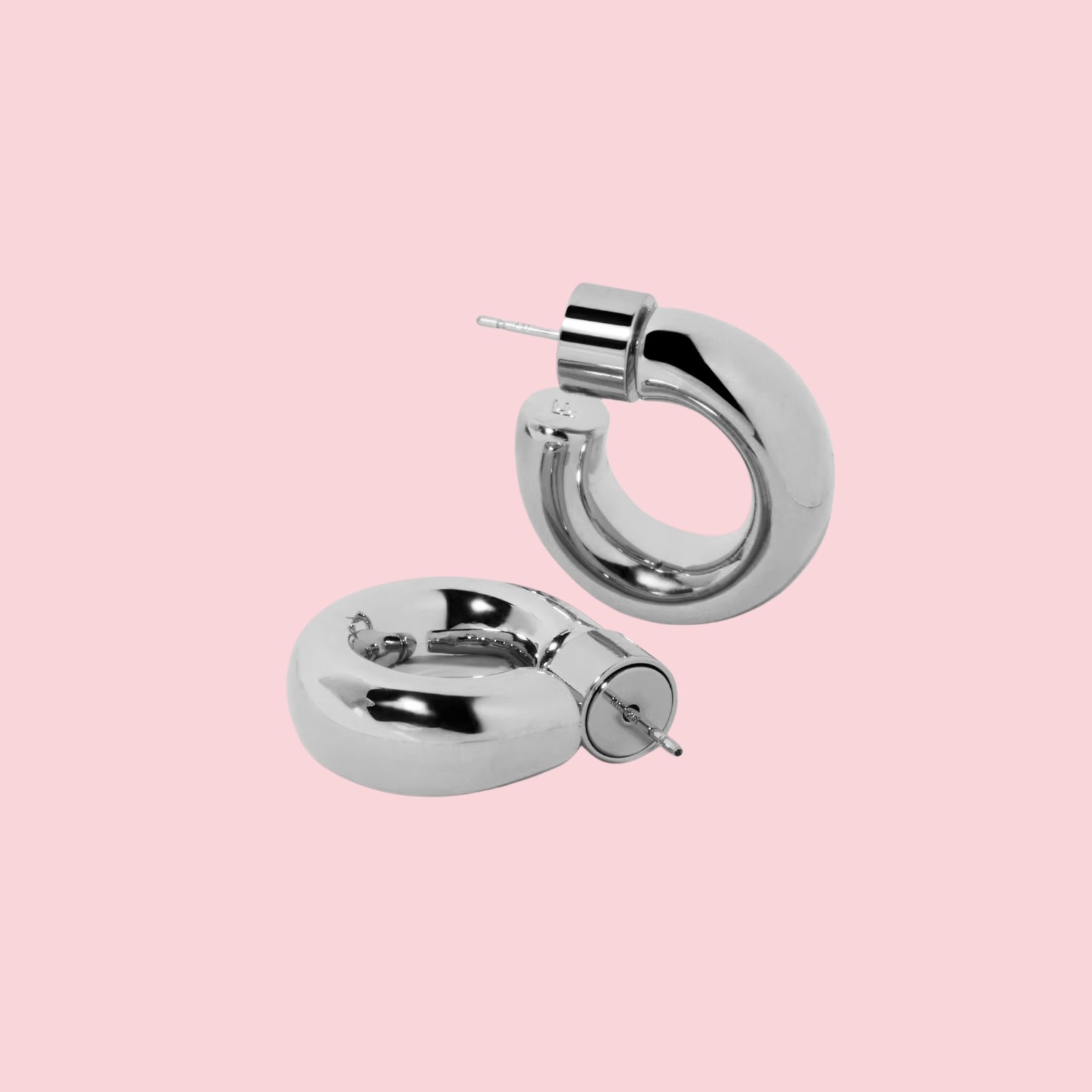Samira micro Huggies Silver