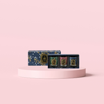 Load image into Gallery viewer, SET OF 3 HOLIDAY SCENTED CANDLES 70G - LIMITED EDITION
