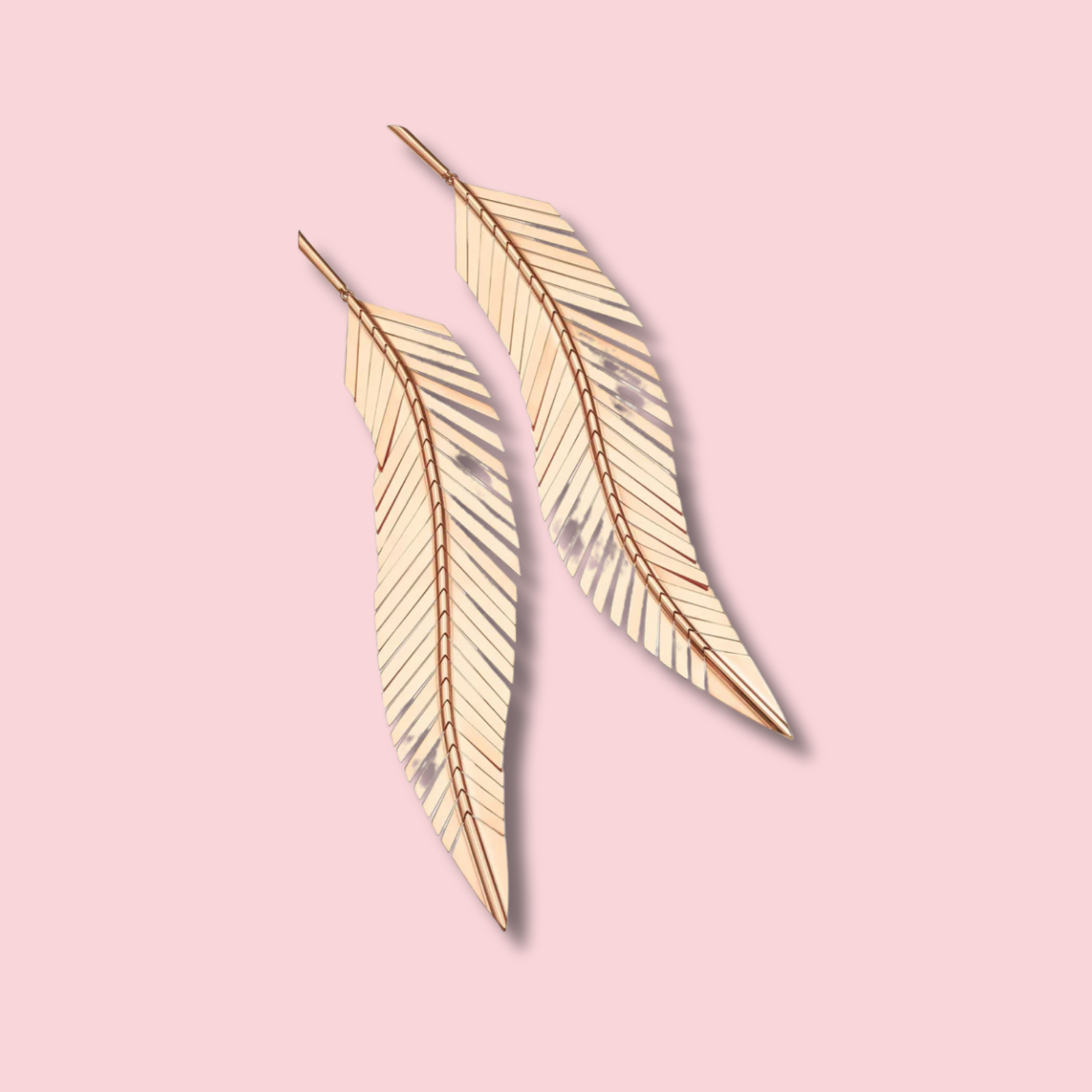 Feather Earrings, Large