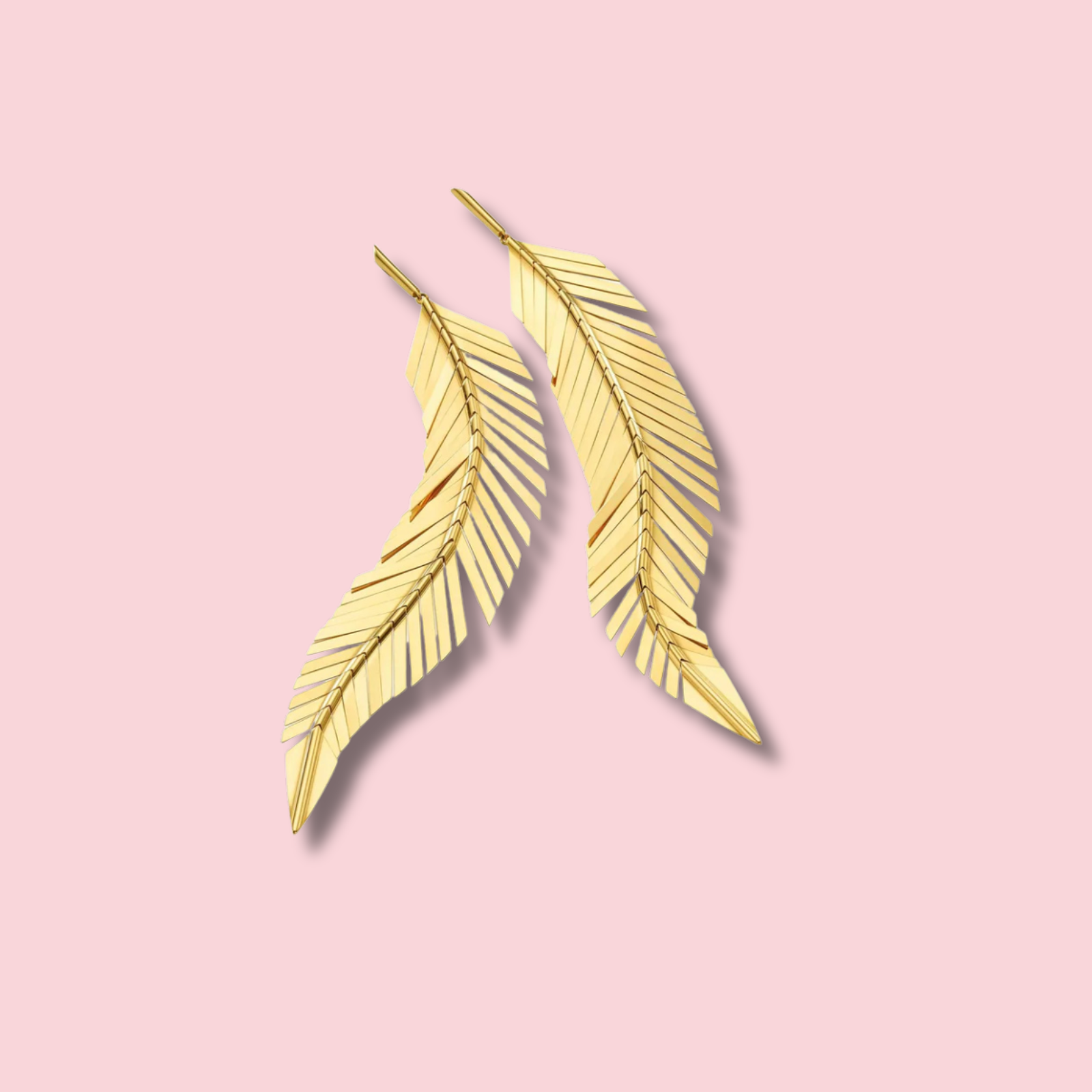Feather Earrings, Large