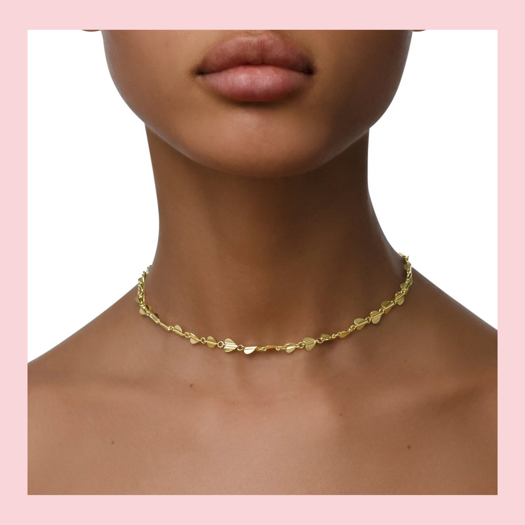 Wings of Love Short Necklace