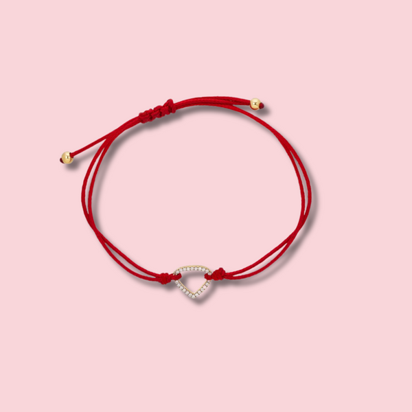 Trina Red Cord Bracelet