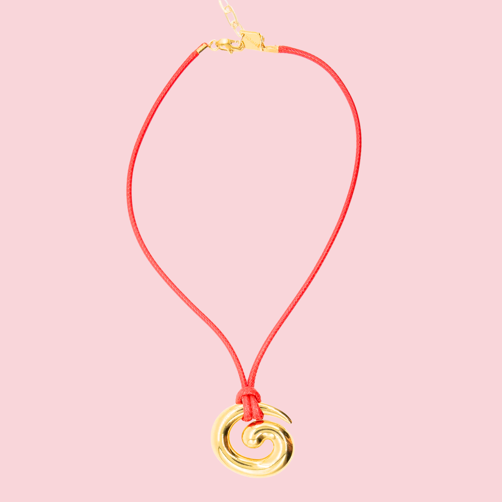 Swirl Necklace - Gold