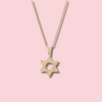 Load image into Gallery viewer, Southwestern Star of David Charm
