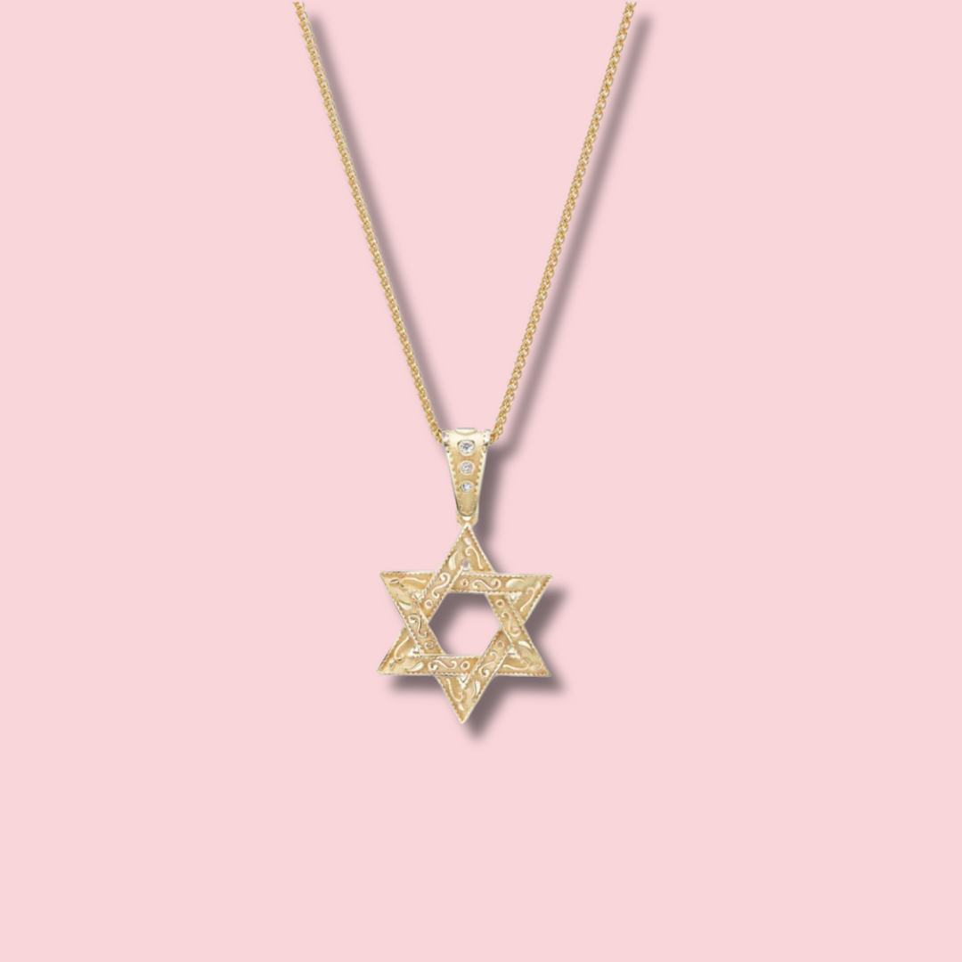 Southwestern Star of David Charm