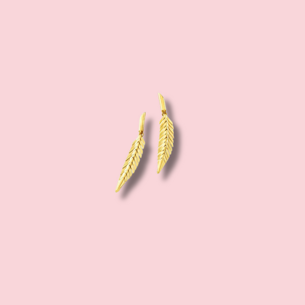Feather Earrings, Small