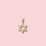 Load image into Gallery viewer, Southwestern Star of David Charm
