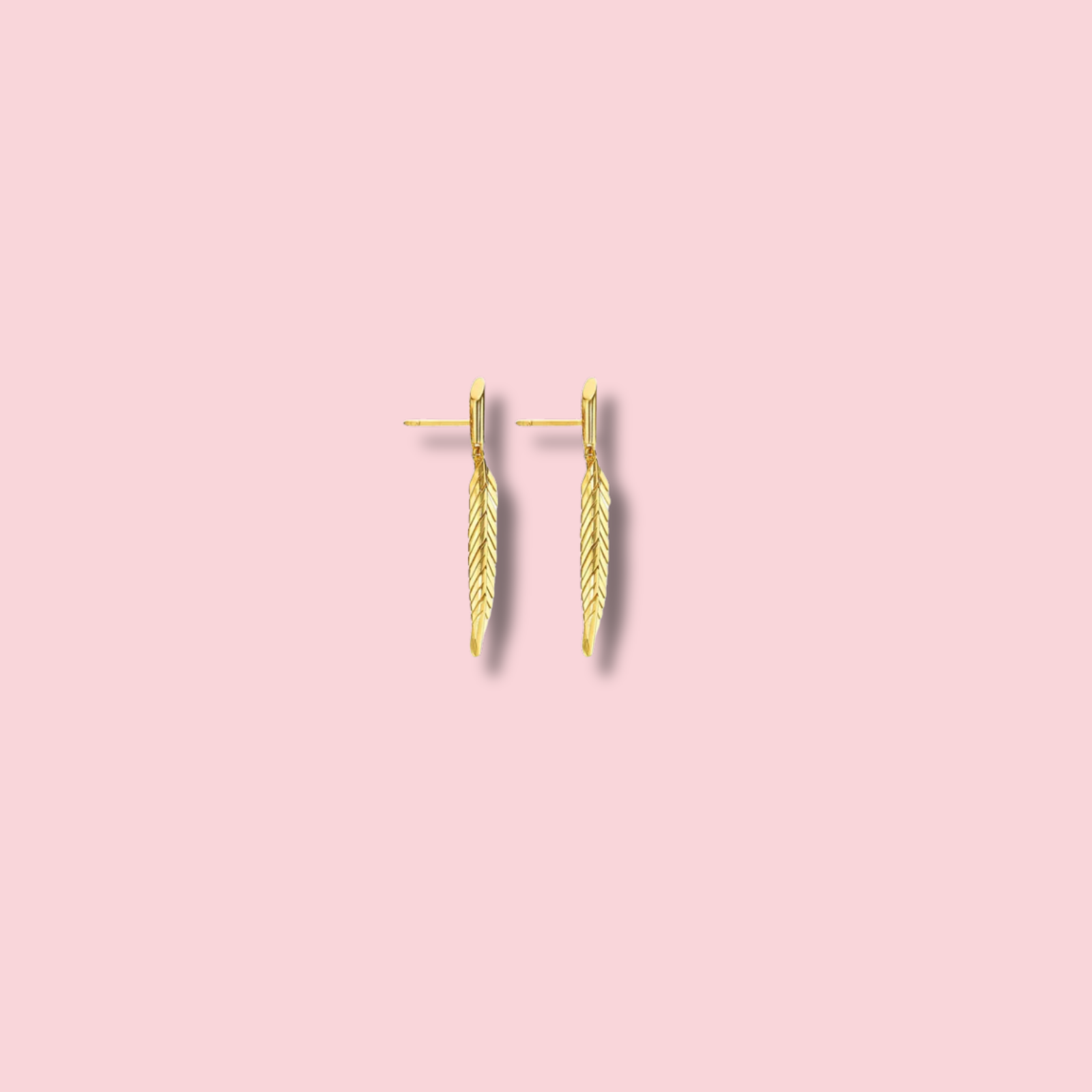 Feather Earrings, Small